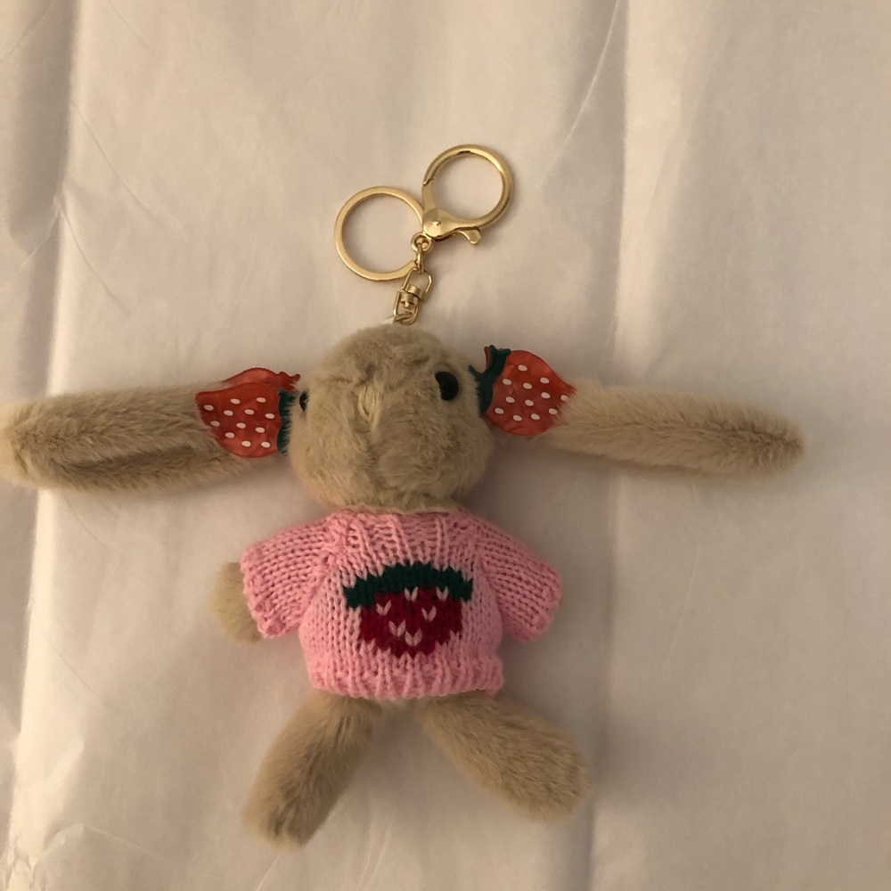 Bunny Key chain new .